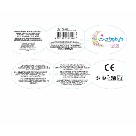 Akcesoria dla lalek Colorbaby