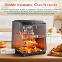 Frytkownica na gorące powietrze Cosori Dual Blaze Chef Edition 1700 W Czarny