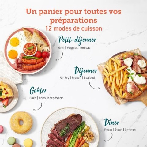 Frytkownica na gorące powietrze Cosori Dual Blaze Chef Edition 1700 W Czarny