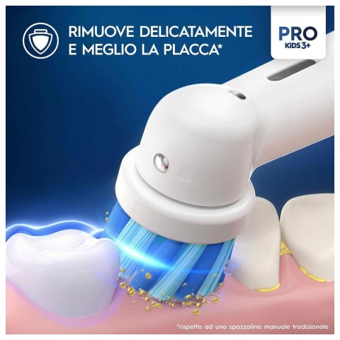 Końcówka do Elektronicznej Szczoteczki do Zębów Oral-B EB10 4 FFS SPIDERMAN (4 Sztuk)