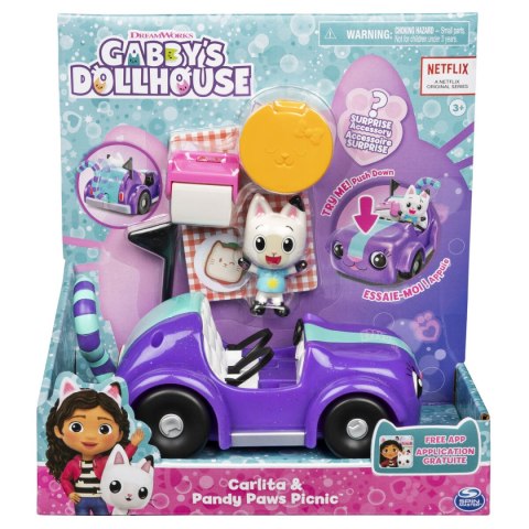 Samochód Spin Master Gabby´s Dollhouse Wielokolorowy Plastikowy