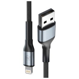 Kabel 3MK Hyper Cable N-SERIES USB-A do Lightning 1m 5V/2.4A 12W czarny