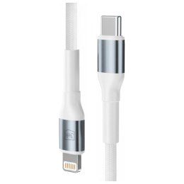 Kabel 3MK Hyper Cable N-SERIES USB-C do Lightning 1m 9V/2A 20W biały