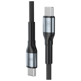 Kabel 3MK Hyper Cable N-SERIES USB-C do USB-C 2m 20V/3A 60W czarny