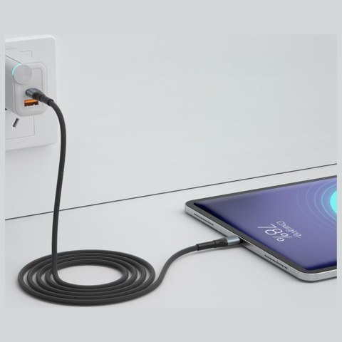 Kabel 3MK Hyper Cable N-SERIES USB-C do USB-C 2m 20V/3A 60W czarny