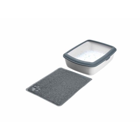 Mata do kociej kuwety Trixie Antracyt PVC 37 × 45 cm
