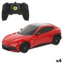 Samochód Sterowany Radiowo Ferrari PUROSANGUE 1:24 20 x 6 x 9 cm (4 Sztuk)