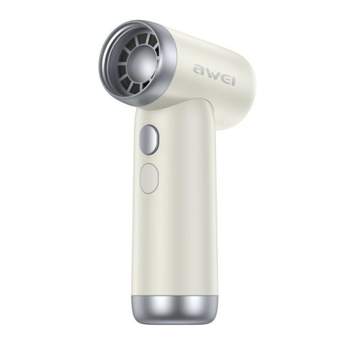 Wielofunkcyjny wiatrak AWEI F40 3w1 3300mAh biały