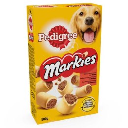 PEDIGREE Markies - przysmak dla psa mięsne rurki z kością szpikową - 500g