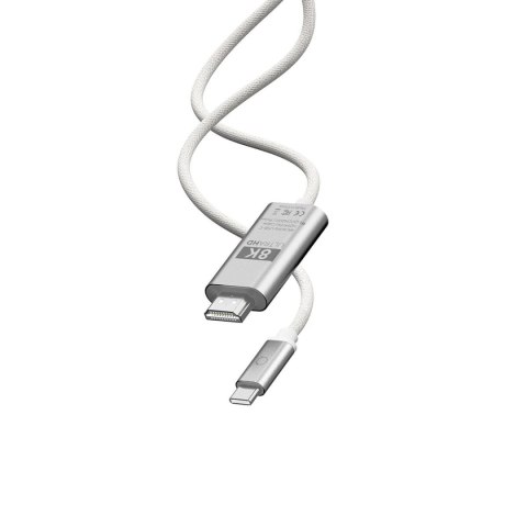 Kabel USB Linq Byelements LQCCH200 Szary 2 m