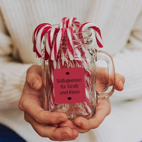 Only Lizaki na Choinkę Czerwone 12 szt.