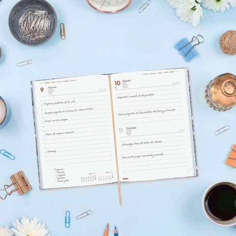 Kalendarz książkowy Finocam A5 14 x 20,4 cm