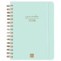 Kalendarz książkowy Finocam Alma Mięta A5 15,5 x 21,2 cm 2026