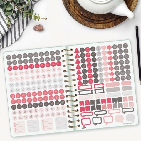 Kalendarz książkowy Finocam Alma Mięta A5 15,5 x 21,2 cm 2026