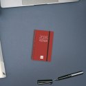Kalendarz książkowy Finocam OPAQUE Bordeaux Mini 7,9 x 12,7 cm 2026