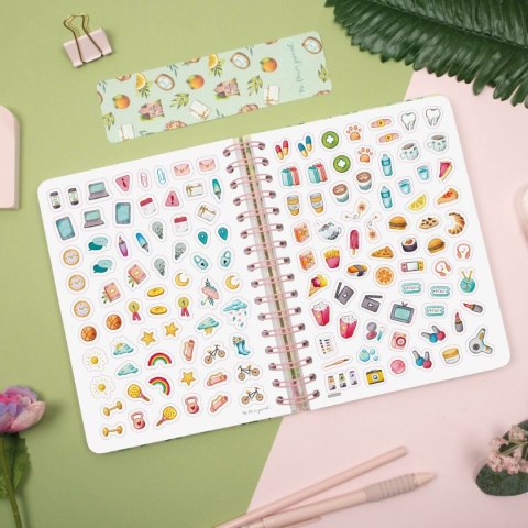 Kalendarz książkowy Finocam THE FLOWER JOURNAL A5 15,5 x 21,2 cm Różowy 2026