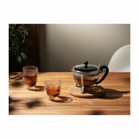 Dzbanek na herbatę Bodum CHAMBORD Szary Przezroczysty 1,3 L 16,8 x 23,3 x 16,8 cm