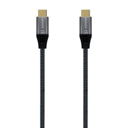 Kabel USB-C Aisens A107-0671 1 m Szary