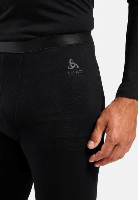Legginsy termoaktywne męskie Odlo BL BOTTOM Merino 160 rozmiar M, czarne