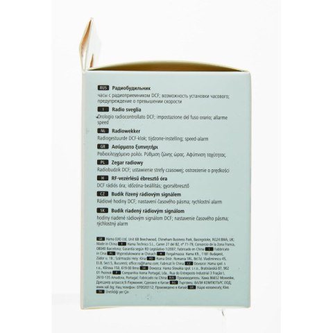 Zegarek z Budzikiem Hama 00186305 Biały