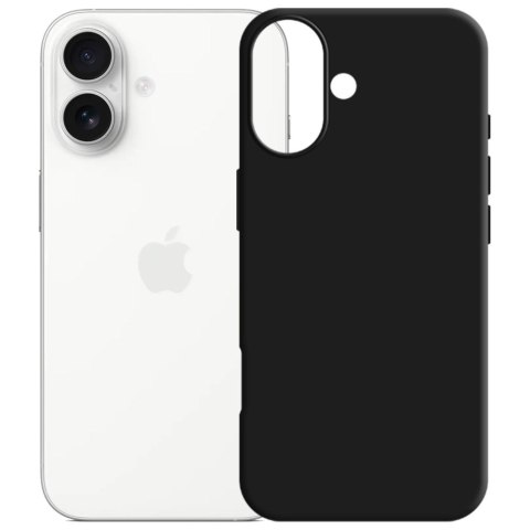 Etui 3MK Silicone Case do Apple iPhone 17 czarny
