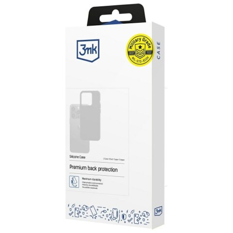 Etui 3MK Silicone Case do Apple iPhone 17 czarny