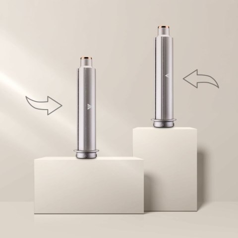 Lokówka do Włosów UFESA PRO GLAM TWIST Biały Czarny