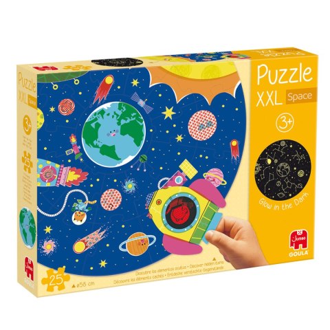 Układanka puzzle Goula XXL Space 25 Części