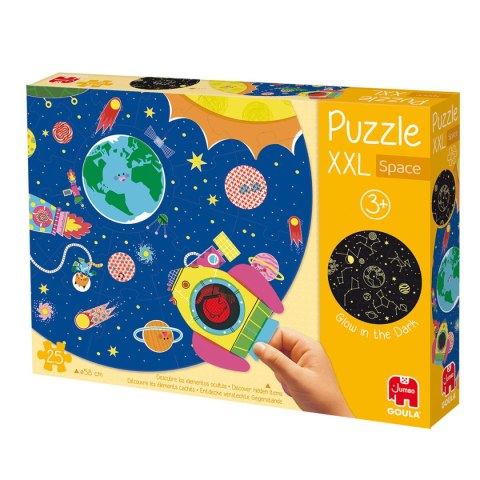 Układanka puzzle Goula XXL Space 25 Części