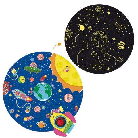 Układanka puzzle Goula XXL Space 25 Części