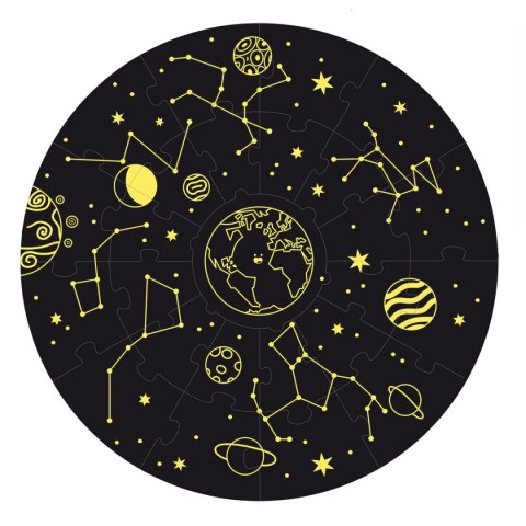 Układanka puzzle Goula XXL Space 25 Części