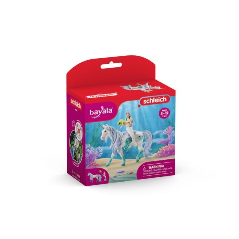 Playset Schleich 70594 Bayala Jednorożec Syrena 4 Części