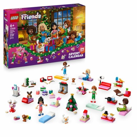 Zestaw do budowania Lego 42668 Advent Calender 2025 Friends 237 Części