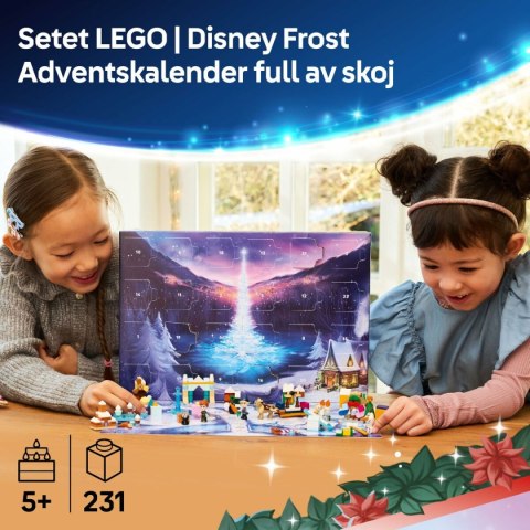 Zestaw do budowania Lego 43273 Advent Calender 2025 Disney 231 piezas