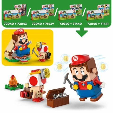 Zestaw do budowania Lego 72040 Super Mario Captain Toad's Camp 159 Części