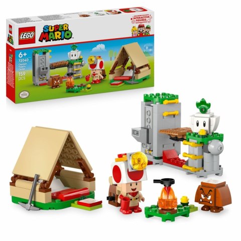 Zestaw do budowania Lego 72040 Super Mario Captain Toad's Camp 159 Części