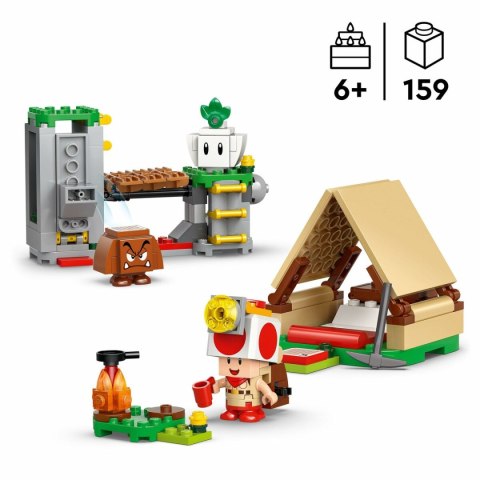Zestaw do budowania Lego 72040 Super Mario Captain Toad's Camp 159 Części