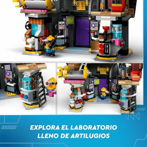 Zestaw do budowania Lego Minions y la mansión familiar de Gru
