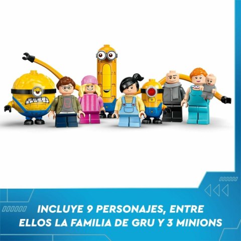 Zestaw do budowania Lego Minions y la mansión familiar de Gru