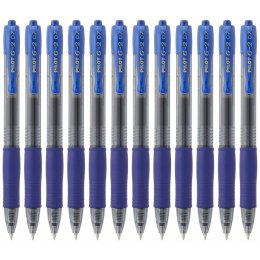 Długopis żelowy Pilot BL-G2-7 Niebieski 12 Sztuk