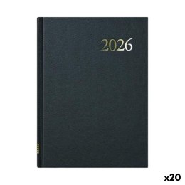 Kalendarz książkowy DOHE SEGOVIA Czarny 14 x 20 cm 2026 (20 Sztuk)
