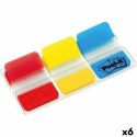 Karteczki przyklejane Post-it Wielokolorowy 22 Kartki 25 x 38 mm (6 Sztuk)