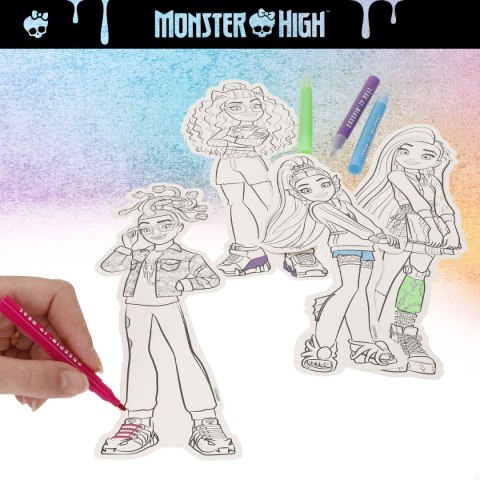 Zestaw do rysowania Monster High (6 Sztuk)