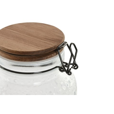 3 pojemniki masy Home ESPRIT Przezroczysty Naturalny 950 ml 1,2 L 3 Części