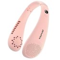 AWEI Wiatrak na szyję F31 1200mAh różowy/pink