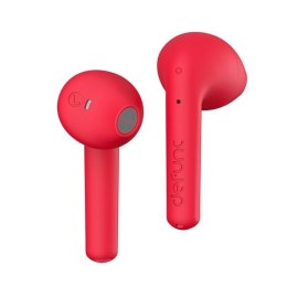 DeFunc Słuchawki Bluetooth 5.3True Lite bezprzewodowe czerwony/red 71465