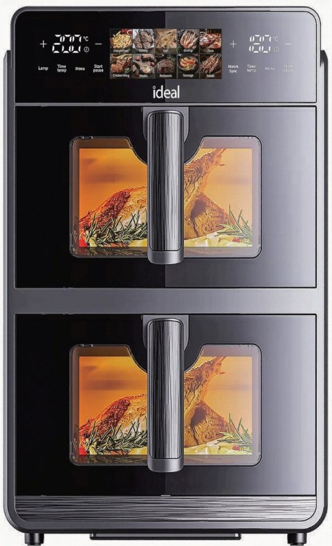 ELDOM FRYTOWNICA BEZTŁUSZCZOWA PIONOWA PODWÓJNA 9L