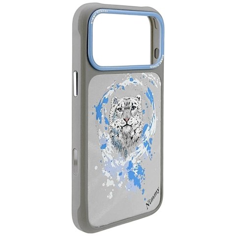 Etui Nimmy Pantera MagSafe do iPhone 17 Pro jasnoszary