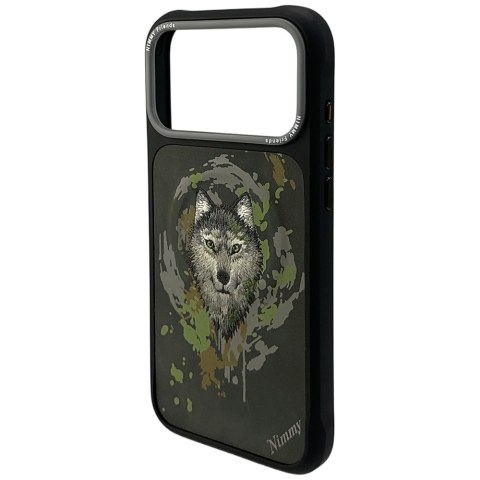 Etui Nimmy Wilk MagSafe do iPhone 17 Pro Max ciemnoszary