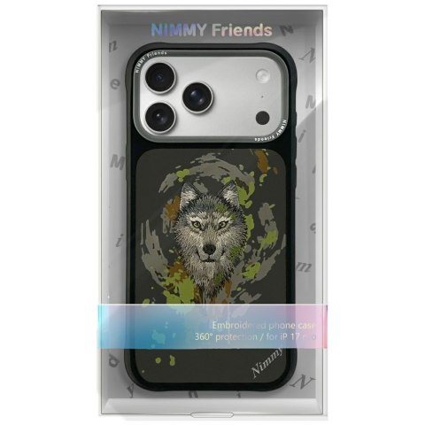 Etui Nimmy Wilk MagSafe do iPhone 17 Pro ciemnoszary
